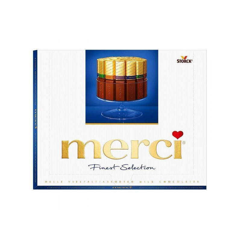 Набор конфет Merci молочное ассорти 250 грамм