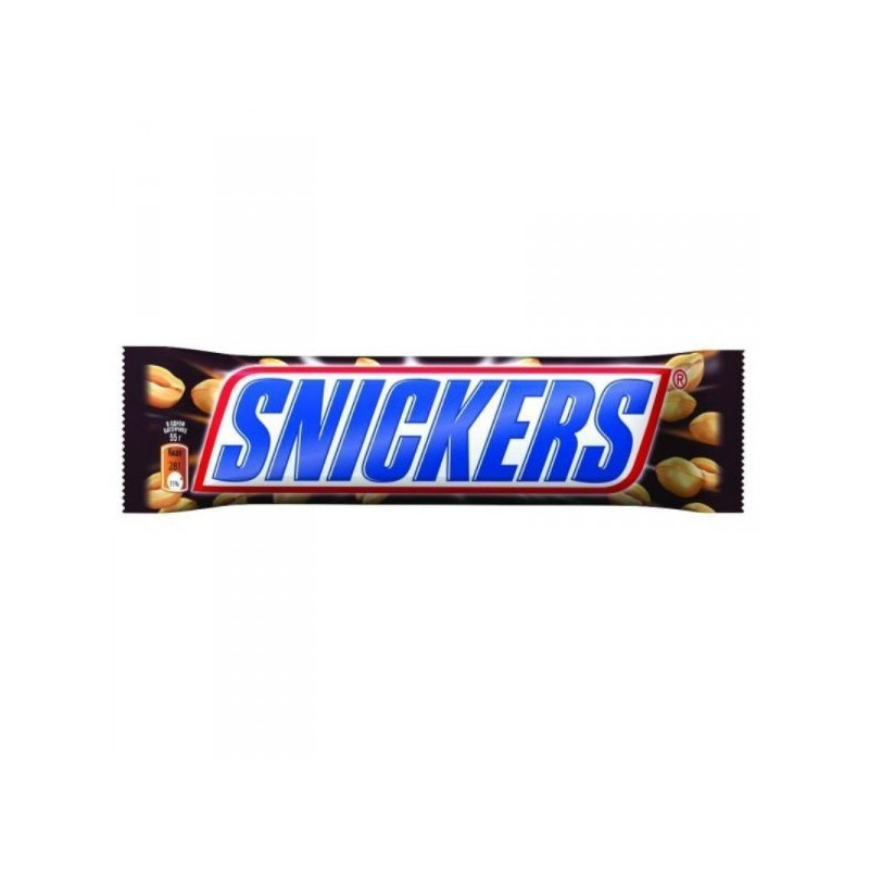 Шоколадный батончик Snickers 50,5 грамм