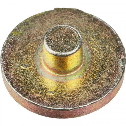 Плашка металлическая диаметр 24 мм дюраль