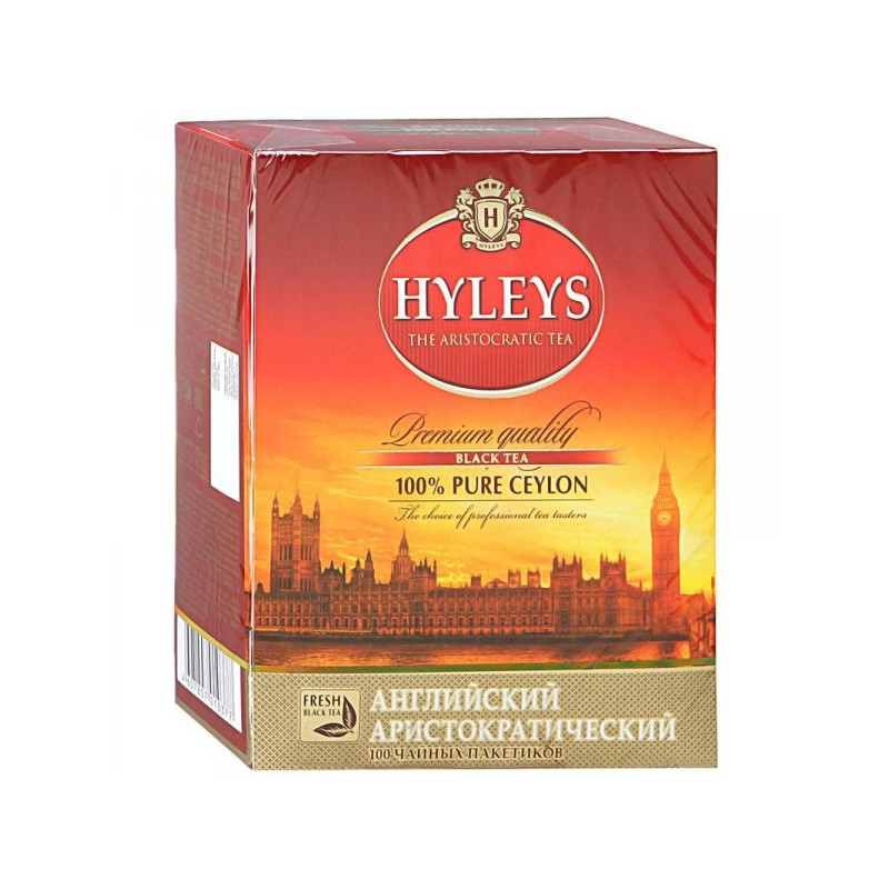 Чай Hyleys Английский Аристократический 100 пакетиков
