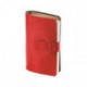 Ежедневник недатированный Bruno Visconti Sienna искусственная кожа А5 192 листа красный (110x183 мм)