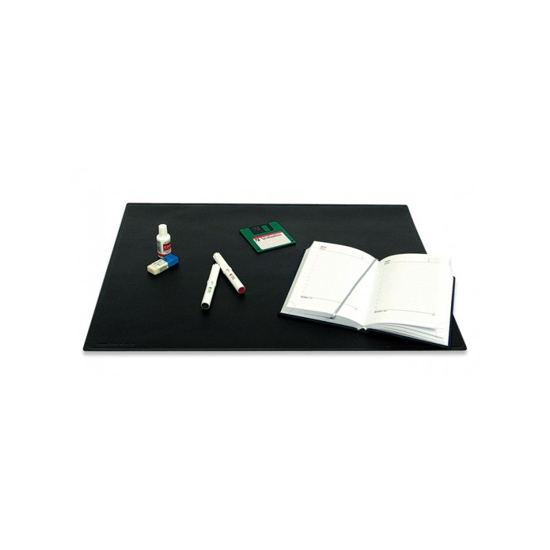 Коврик на стол attache economy 530х660мм черный с прозрачным верхним листом