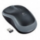 Мышь компьютерная Logitech Wireless Mouse M185 серо-черная