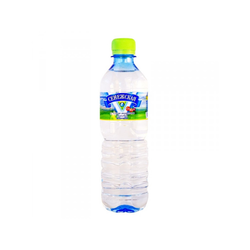 Вода минеральная Сенежская негазированная 0.5 литра 12 штук в упаковке