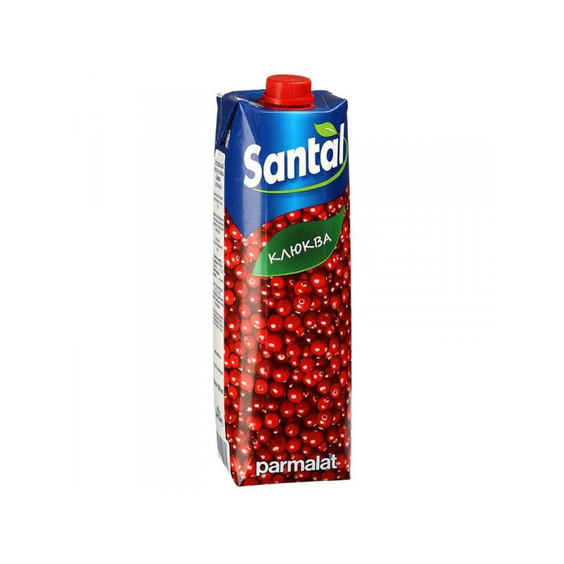 Сок Santal клюква 1 литр