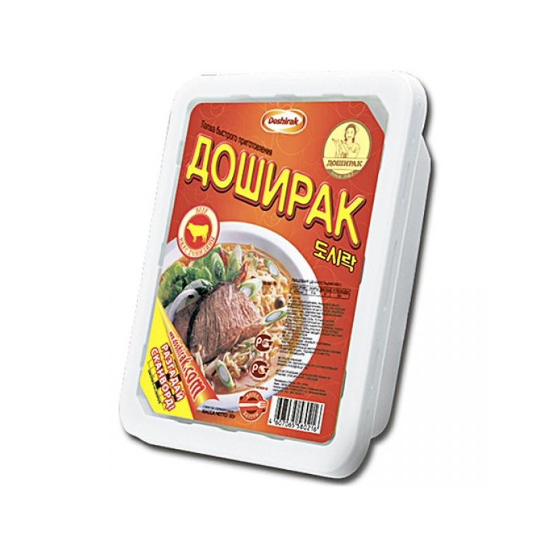 Лапша Доширак со вкусом говядины 90 грамм