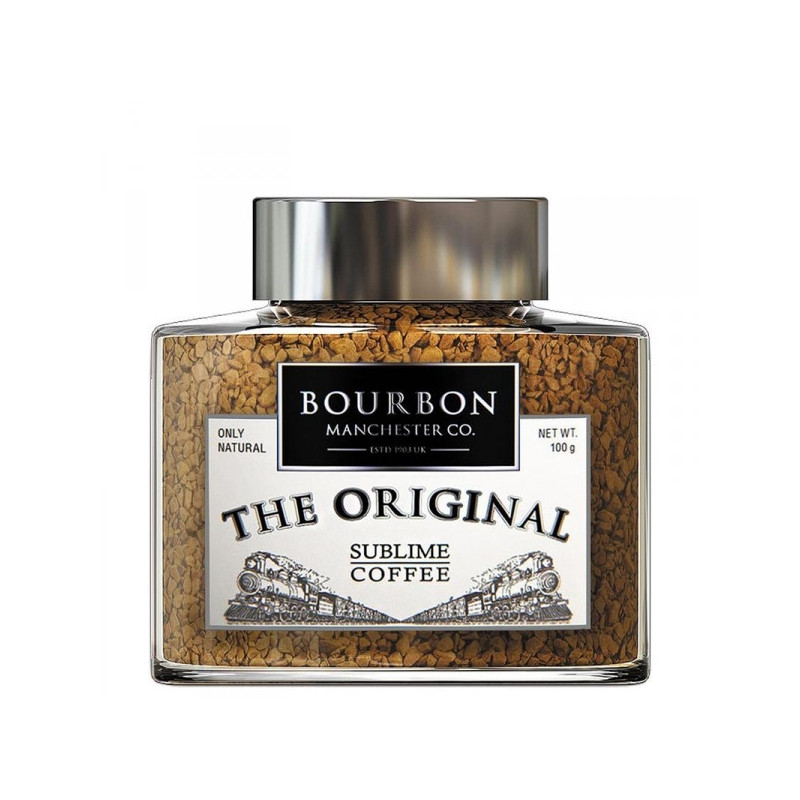 Кофе растворимый BOURBON THE ORIGINAL стеклянная банка 100 грамм