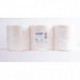 Туалетная бумага 1-слойная в рулонах 200 метров диаметр втулки 6 см белая 12 рулонов в упаковке