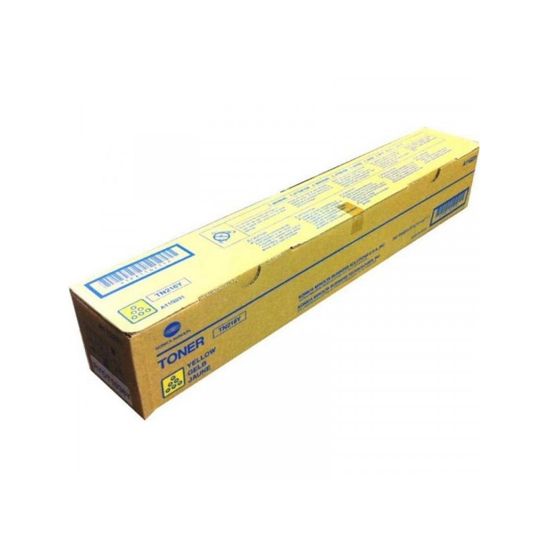 Тонер-картридж лазерный Konica Minolta TN-216Y желтый оригинальный