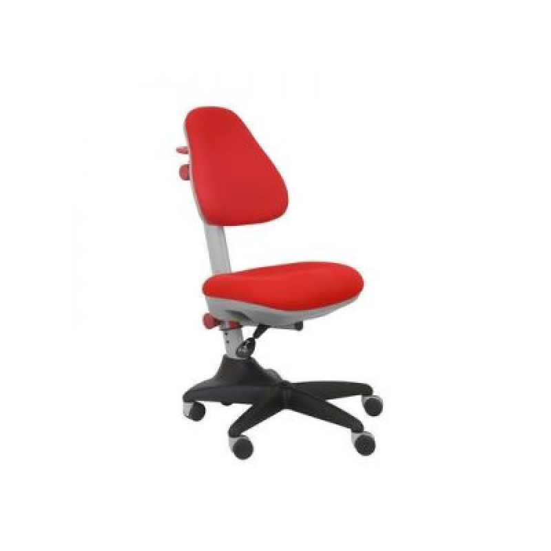 Кресло (красный пластик, ткань красная TW-97N)