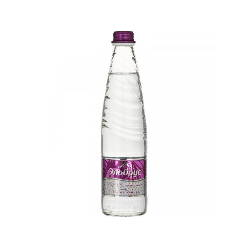 Вода питьевая Эльбрус негазированная 0.4 литра 12 штук в упаковке
