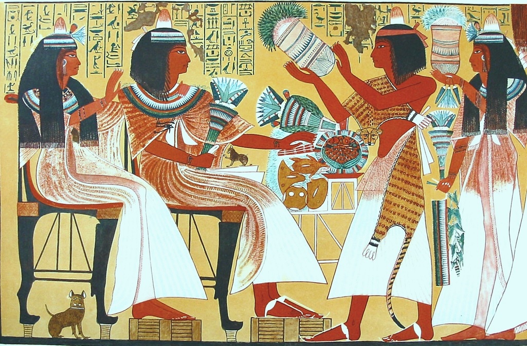 фреска древний Египет
